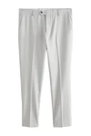 Next Anzughose Slim Fit mit Struktur (1-tlg) Grau/Hellgrau/Khaki