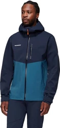 Mammut Outdoorjacke Alto Guide HS Hooded Jacket Men tiefes eis/marine