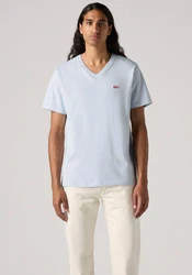 Levi's V-Shirt LE ORIGINAL HM VNECK Hellblau/Blau