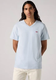 Levi's V-Shirt LE ORIGINAL HM VNECK mit Logostickerei