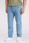 Levi's Straight Jeans 501 LEVI'S ORIGINAL B&T Weiß/Hellblau/Grün