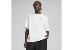 PUMA T-Shirt Porsche Legacy Graphic T-Shirt 1 Herren Weiß/Creme