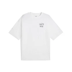 PUMA T-Shirt Porsche Legacy Graphic T-Shirt 1 Herren Weiß/Creme
