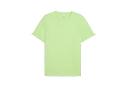 PUMA T-Shirt Essentials No. 1 Logo Grün/Hellgrün/Neonfarben