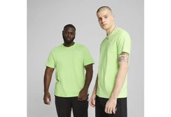 PUMA T-Shirt Essentials No. 1 Logo Grün/Hellgrün/Neonfarben