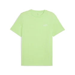 PUMA T-Shirt Essentials No. 1 Logo Grün/Hellgrün/Neonfarben