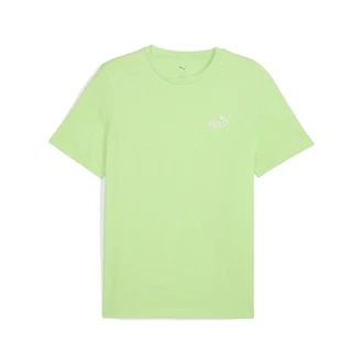 PUMA T-Shirt Essentials No. 1 Logo Grün/Hellgrün/Neonfarben