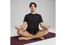 PUMA Yogashirt MOVE Trainings-T-Shirt Herren Schwarz/Grau