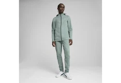 PUMA Sweatjacke EVOSTRIPE Kapuzenjacke Herren Grün/Dunkelgrün/Hellgrün