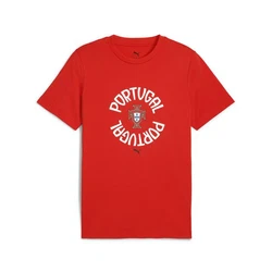 PUMA T-Shirt Portugal ftblNRGY Herren Rot/Dunkelrot