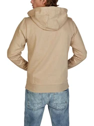 DENIMFY Kapuzenpullover Herren Hoodie DFArno Regular Fit Longsleeve Sweatshirt Khaki/Braun/Beige