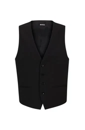Baumwollsakko Slim-Fit Weste - Slim Fit