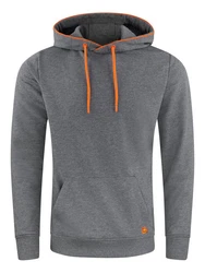 riverso Kapuzenpullover Herren Hoodie RIVSandro Regular Fit Dunkelgrau/Grau/Hellgrau