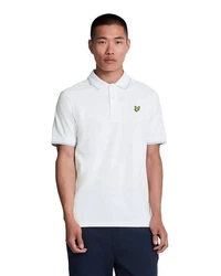 Lyle & Scott Poloshirt Tipped Weiß/Creme