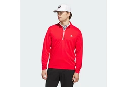 ADIDAS GOLF Sportsweatshirt LIGHTWEIGHT HALF-ZIP OBERTEIL Rot