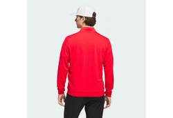 ADIDAS GOLF Sportsweatshirt LIGHTWEIGHT HALF-ZIP OBERTEIL Rot