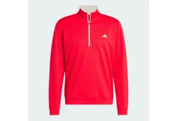 ADIDAS GOLF Sportsweatshirt LIGHTWEIGHT HALF-ZIP OBERTEIL Rot