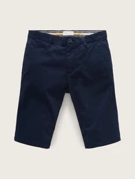 Shorts Satin Stretch Chino Shorts (1-tlg)