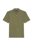 Marc O'Polo DENIM Kurzarmshirt Poloshirt Regular Fit Dunkelgrün/Grün/Khaki