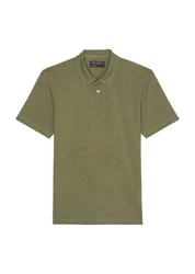 Marc O'Polo DENIM Kurzarmshirt Poloshirt Regular Fit Dunkelgrün/Grün/Khaki