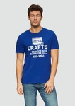 s.Oliver T-Shirt Dunkelblau/Blau