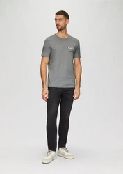 s.Oliver T-Shirt Grau/Hellgrau/Dunkelgrau