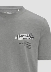 s.Oliver T-Shirt Grau/Hellgrau/Dunkelgrau