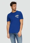 s.Oliver T-Shirt Blau/Dunkelblau/Hellblau