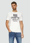 s.Oliver T-Shirt Weiß/Creme