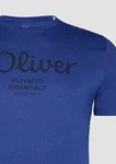 s.Oliver T-Shirt mit Logo-Print Blau