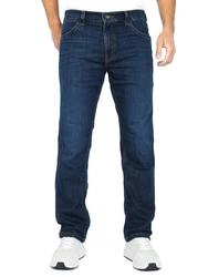 Wrangler Straight-Jeans Regular Fit Supersoft Balancing Act Blau/Dunkelblau/Hellblau