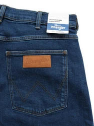 Wrangler Straight-Jeans Relaxed Fit Frontier Dunkelblau/Blau