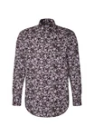 seidensticker Businesshemd Regular Fit Rosa/Dunkelgrau/Lila/Grau