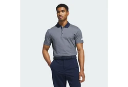 adidas Performance Poloshirt BEYOND TEXTURED POLOSHIRT Grau/Dunkelblau/Blau/Hellblau
