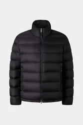 BOGNER Anorak Steppjacke Hugh Regular Fit Schwarz/Braun/Rot