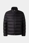 BOGNER Anorak Steppjacke Hugh Regular Fit Schwarz/Braun/Rot