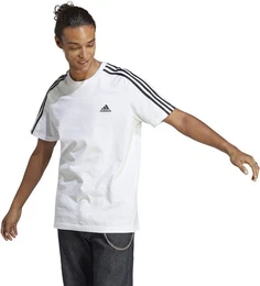 Kurzarmshirt M 3S SJ T WHITE/BLACK