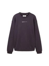 TOM TAILOR Denim Sweatshirt mit Logoprint 