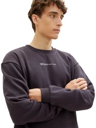 TOM TAILOR Denim Sweatshirt mit Logoprint 