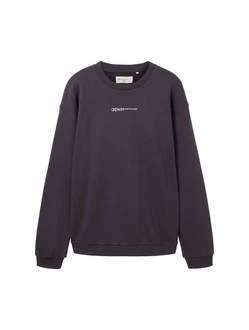 TOM TAILOR Denim Sweatshirt mit Logoprint TOM TAILOR Denim Sweatshirt mit Logoprint