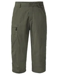 VAUDE Hose Mens Farley Capri Pants II Khaki/Dunkelgrün
