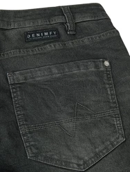 DENIMFY Straight-Jeans Herren Jeanshose DFAlvin Straight Fit Dunkelgrau/Schwarz/Grau/Hellgrau/Khaki