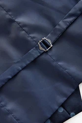 Next Frackweste Regular Fit Weste für besondere Anlässe Dunkelblau/Hellblau/Blau/Pastell