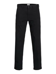 Jack & Jones Chinohose JPSTKANE BARRET Schwarz