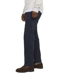 Jack & Jones Chinohose JPSTKANE BARRET Dunkelblau/Grau/Hellblau/Blau