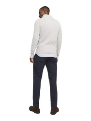 Jack & Jones Chinohose JPSTKANE BARRET Dunkelblau/Grau/Hellblau/Blau