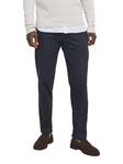 Jack & Jones Chinohose JPSTKANE BARRET Dunkelblau/Grau/Hellblau/Blau