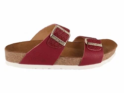 Haflinger Bio Sandale Andrea Dunkelrot/Bordeaux/Rot/Braun