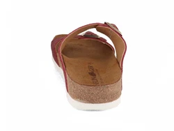 Haflinger Bio Sandale Andrea Dunkelrot/Bordeaux/Rot/Braun