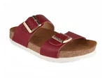 Haflinger Bio Sandale Andrea Dunkelrot/Bordeaux/Rot/Braun